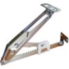 Hardware Ratchet Headrest Fitting for Beds, Desk Lids, Drafting Tables, and Drawing Boards, Steel