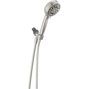 Faucet ProClean Brushed Nickel Shower Head with Handheld, Showerhead with High Pressure Spray, Handheld Shower Head, 6 Spray Settings, SpotShield Brushed Nickel 75740SN