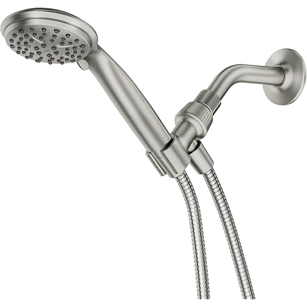 Attune Shower Head with Handheld Sprayer, 6 Handheld Shower Head Spray Settings, Spot Resist Brushed Nickel Finish, 218H0SRN