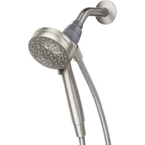 Engage Magnetix Shower Head with Handheld Sprayer, 6 Spray Functions, Spot Resist Brushed Nickel, 26100EPSRN